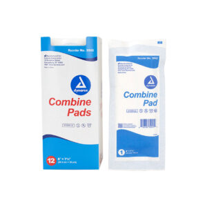 Dynarex Combine Pads, Sterile, 8 x 7.5 Inch, 12 Box