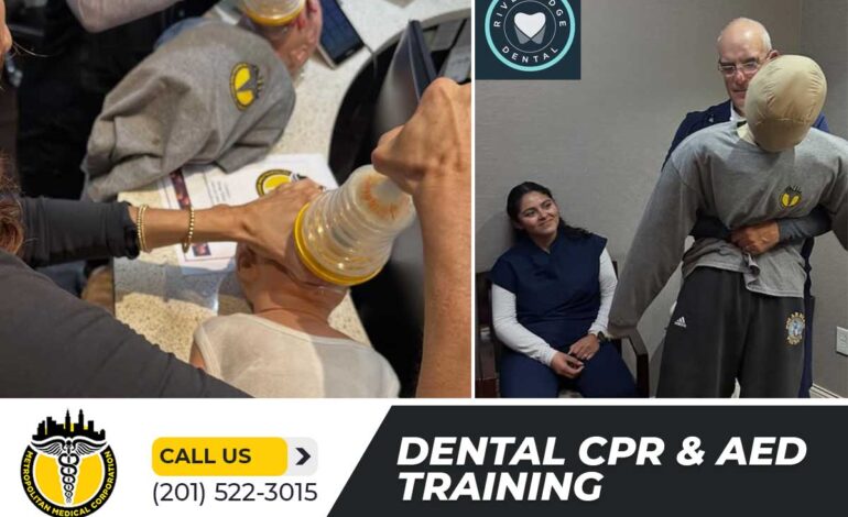 Dental Office BLS CPR & AED Training Sessions