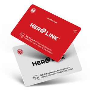 Hero Link® Medical ID Wallet Card