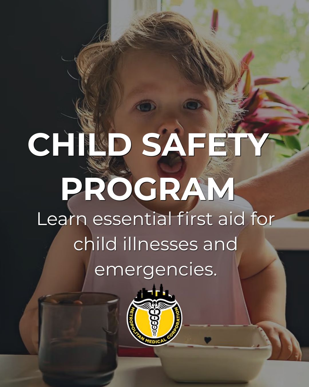 Do you know how to react in the first 60 seconds of a household emergency Child Safety Training in NJ