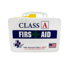 Certified Safety Manufracture Class A First Aid Kit (Plastic)