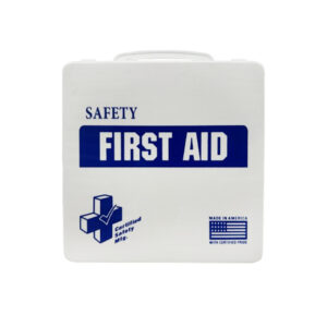 Large Plastic 2 shelf Safety First Aid Kit (Empty)