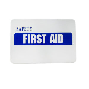 Safety First Aid 2 shelf kit (Empty / Metal)